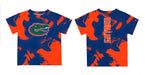 Florida Gators Vive La Fete Marble Boys Game Day Blue Short Sleeve Tee - Vive La Fête - Online Apparel Store