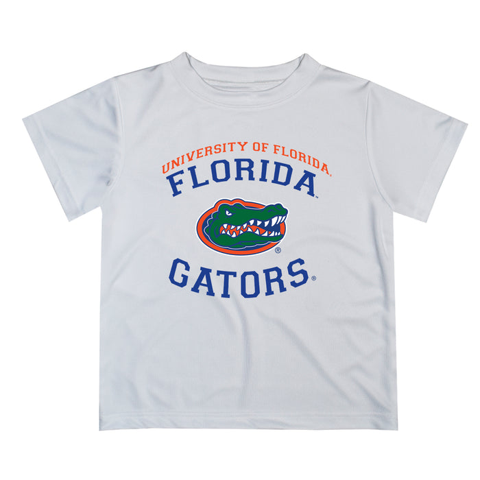 Florida Gators Vive La Fete Boys Game Day V1 White Short Sleeve Tee Shirt