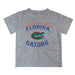 Florida Gators Vive La Fete Boys Game Day V1 Gray Short Sleeve Tee Shirt