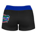 Florida Gators Vive La Fete Logo on Thigh & Waistband Black & Blue Women Yoga Booty Workout Shorts 3.75 Inseam - Vive La Fête - Online Apparel Store