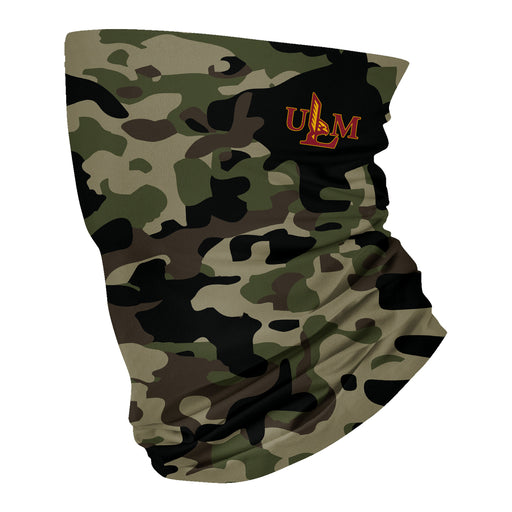 University of Louisiana Monroe Warhawks ULM Camo Collegiate Face Cover Soft Camouflage Four Way Stretch Neck Gaiter - Vive La Fête - Online Apparel Store