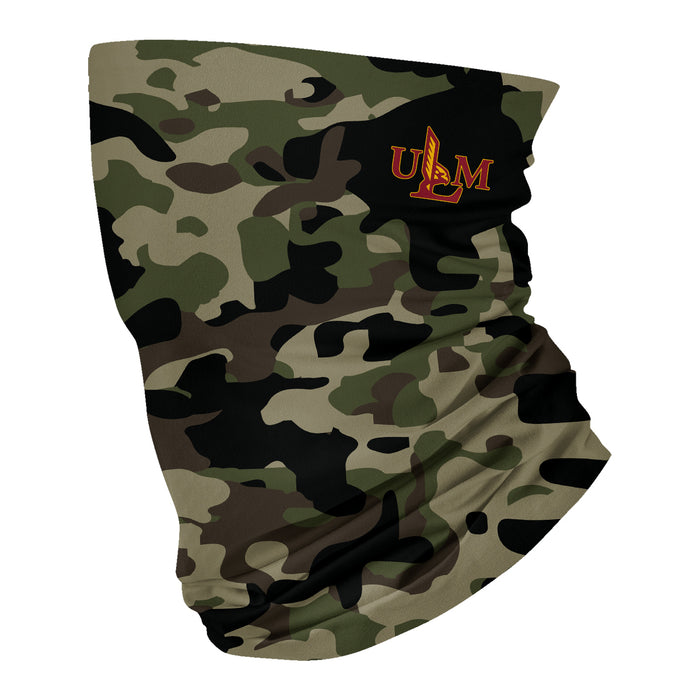 University of Louisiana Monroe Warhawks ULM Camo Collegiate Face Cover Soft Camouflage Four Way Stretch Neck Gaiter - Vive La Fête - Online Apparel Store