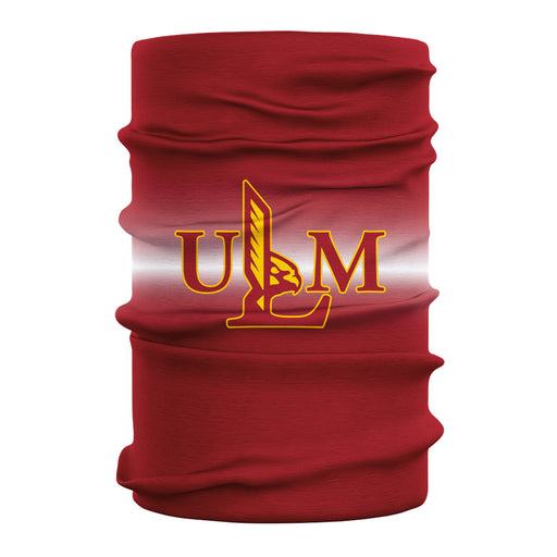 University of Louisiana Monroe Warhawks ULM Degrade Logo Game Day Collegiate Face Cover Soft 4-Way Stretch Neck Gaiter - Vive La Fête - Online Apparel Store