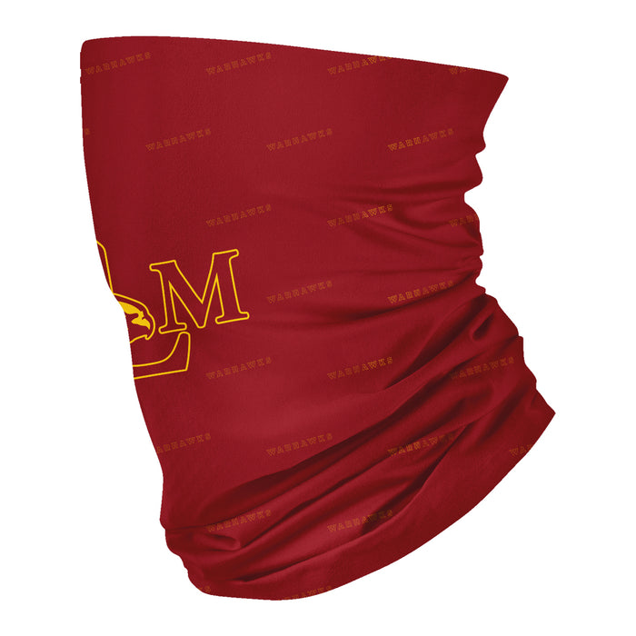University of Louisiana Monroe Warhawks ULM All Over Logo Collegiate Face Cover Soft 4-Way Stretch Neck Gaiter - Vive La Fête - Online Apparel Store