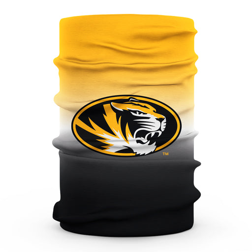 Missouri Tigers MU Vive La Fete Degrade Logo Game Day Collegiate Face Cover Soft 4-Way Stretch Neck Gaiter - Vive La Fête - Online Apparel Store