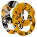 Missouri Tigers MU Vive La Fete All Over Logo Game Day Collegiate Women Set of 2 Light Weight Ultra Soft Infinity Scarfs