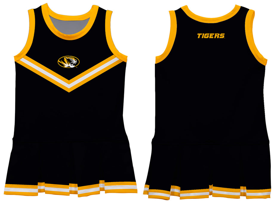 Missouri Tigers MU Vive La Fete Game Day Black Sleeveless Cheerleader Dress - Vive La Fête - Online Apparel Store