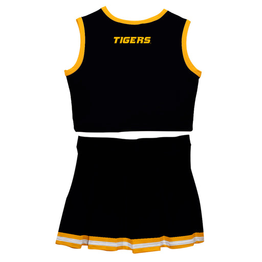 Missouri Tigers MU Vive La Fete Game Day Black Sleeveless Cheerleader Set - Vive La Fête - Online Apparel Store