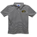Missouri Tigers MU Embroidered Black Stripes Short Sleeve Polo Box Shirt