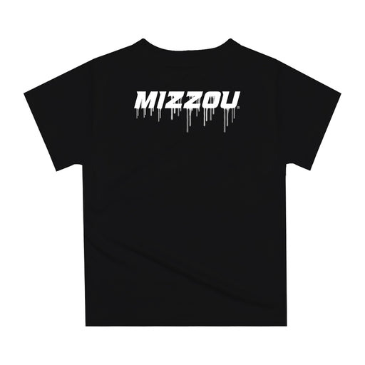 Missouri Tigers MU Original Dripping Basketball Black T-Shirt by Vive La Fete - Vive La Fête - Online Apparel Store