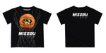 Missouri Tigers MU Original Dripping Basketball Black T-Shirt by Vive La Fete - Vive La Fête - Online Apparel Store