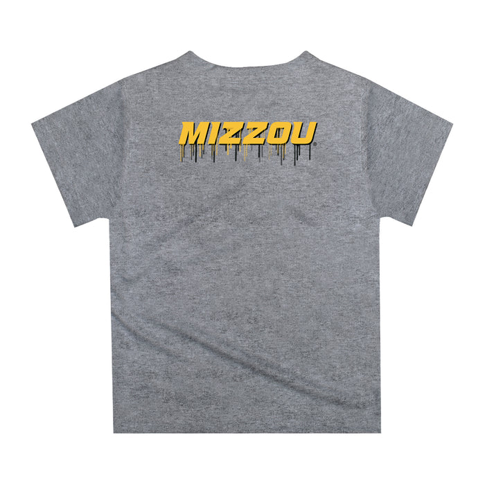 Missouri Tigers MU Original Dripping Baseball Helmet Gold T-Shirt by Vive La Fete - Vive La Fête - Online Apparel Store