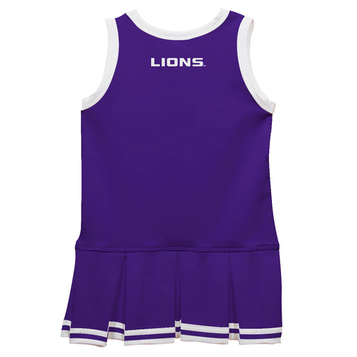 North Alabama Lions Vive La Fete Game Day Purple Sleeveless Cheerleader Dress - Vive La Fête - Online Apparel Store