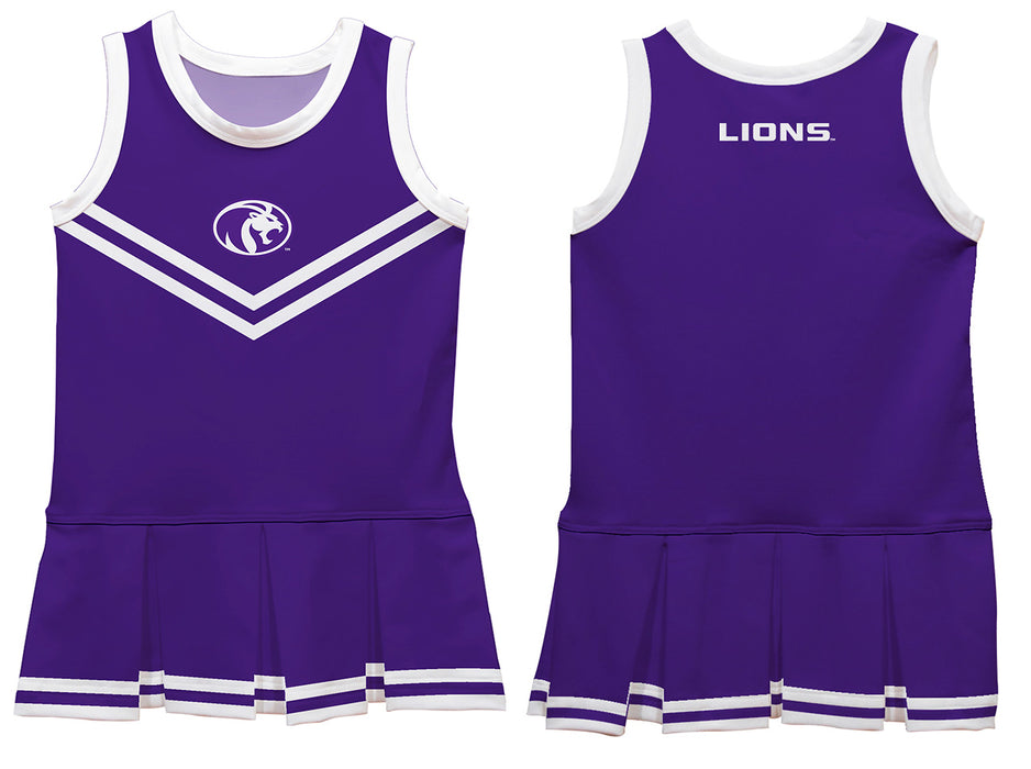North Alabama Lions Vive La Fete Game Day Purple Sleeveless Cheerleader Dress - Vive La Fête - Online Apparel Store