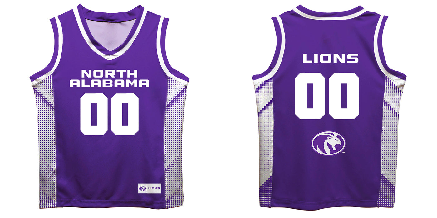 North Alabama Lions Vive La Fete Game Day Purple Boys Fashion Basketball Top - Vive La Fête - Online Apparel Store