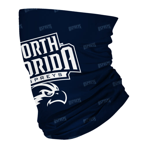 North Florida Ospreys Neck Gaiter Blue All Over Logo - Vive La Fête - Online Apparel Store