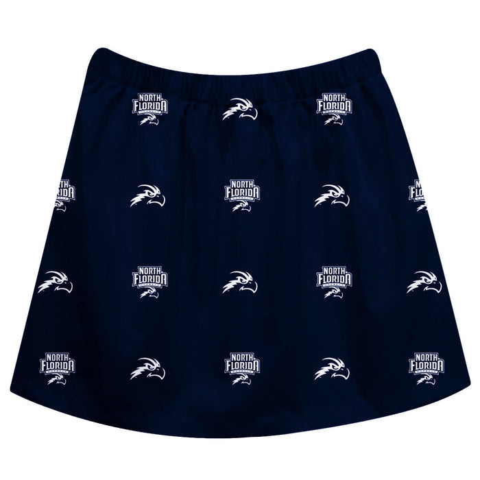 North Florida Ospreys Skirt Blue All Over Logo - Vive La Fête - Online Apparel Store