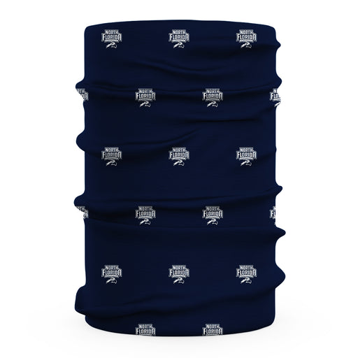 North Florida Ospreys Vive La Fete All Over Logo Game Day Collegiate Face Cover Soft 4-Way Stretch Two Ply Neck Gaiter - Vive La Fête - Online Apparel Store