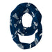 North Florida Ospreys Vive La Fete Repeat Logo Game Day Collegiate Women Light Weight Ultra Soft Infinity Scarf