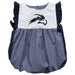 North Florida Ospreys Embroidered Navy Gingham Bubble
