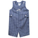 North Florida Ospreys Embroidered Navy Gingham Boys Jon Jon