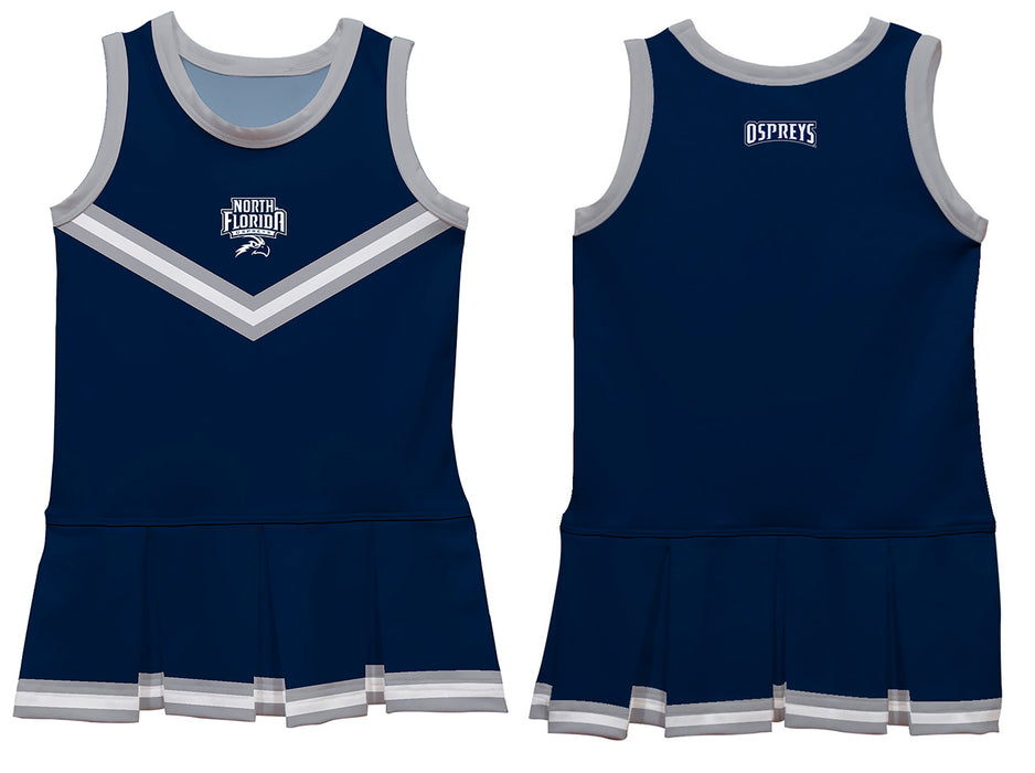 North Florida Ospreys Vive La Fete Game Day Blue Sleeveless Cheerleader Dress - Vive La Fête - Online Apparel Store