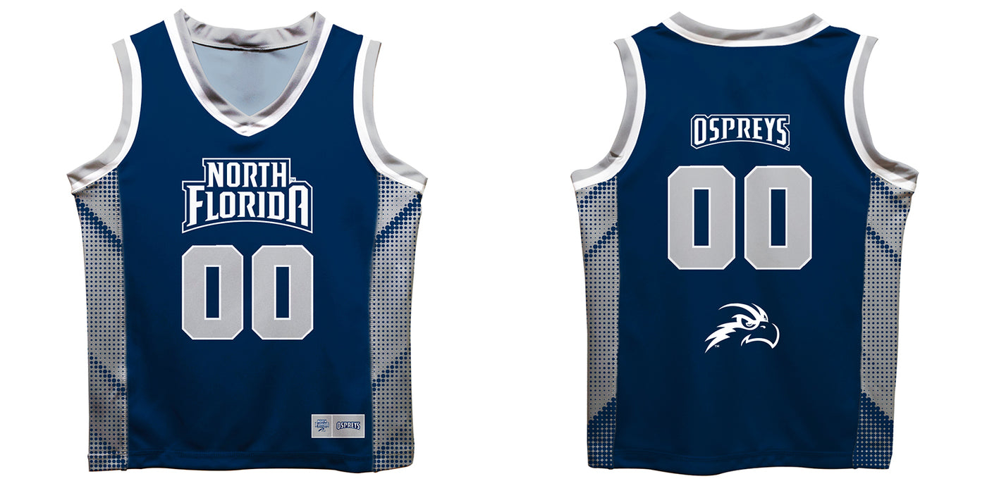 North Florida Ospreys Vive La Fete Game Day Blue Boys Fashion Basketball Top - Vive La Fête - Online Apparel Store