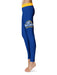 New Haven Chargers Vive La Fete Game Day Collegiate Logo on Thigh Blue Women Yoga Leggings 2.5 Waist Tights - Vive La Fête - Online Apparel Store