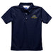 University of New Haven Chargers Embroidered Navy Short Sleeve Polo Box