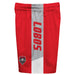 New Mexico Lobos Vive La Fete Game Day Red Stripes Boys Solid Gray Athletic Mesh Short - Vive La Fête - Online Apparel Store