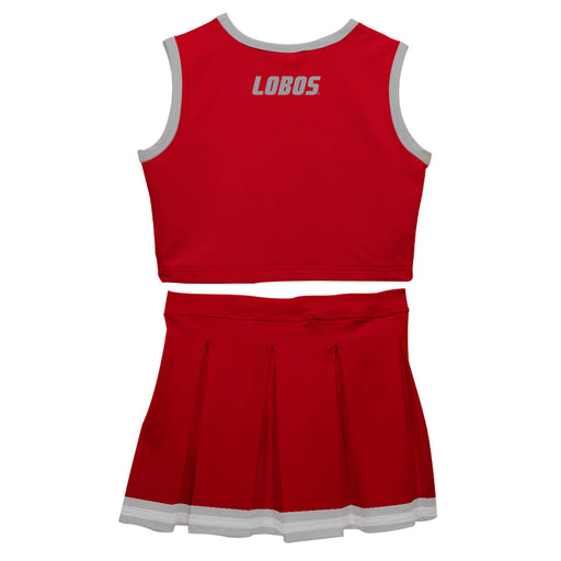 New Mexico Lobos UNM Vive La Fete Game Day Red Sleeveless Cheerleader Set - Vive La Fête - Online Apparel Store