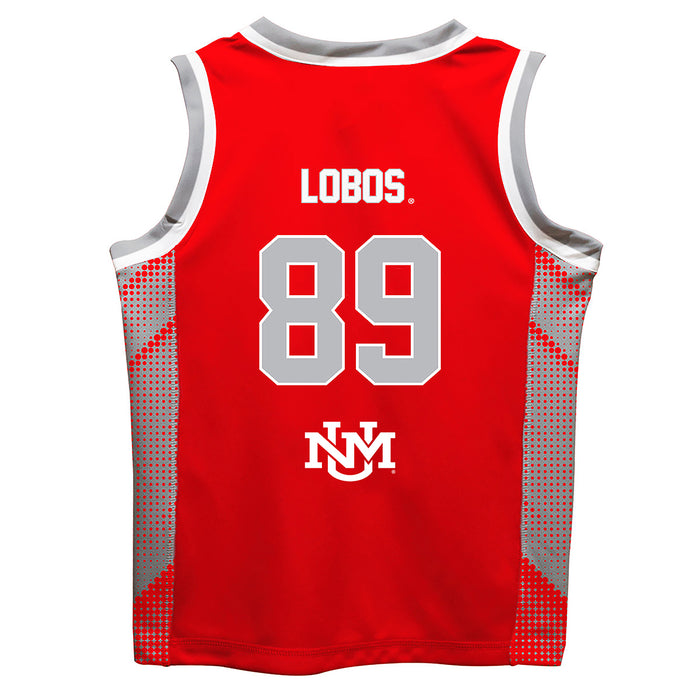 New Mexico Lobos UNM Vive La Fete Game Day Red Boys Fashion Basketball Top - Vive La Fête - Online Apparel Store