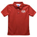 New Mexico Lobos UNM Embroidered Red Short Sleeve Polo Box Shirt