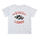 New Mexico Lobos Vive La Fete Boys Game Day V1 White Short Sleeve Tee Shirt