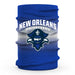 University of New Orleans Privateers UNO Vive La Fete Degrade Logo Collegiate Face Cover Soft 4-Way Stretch Neck Gaiter - Vive La Fête - Online Apparel Store