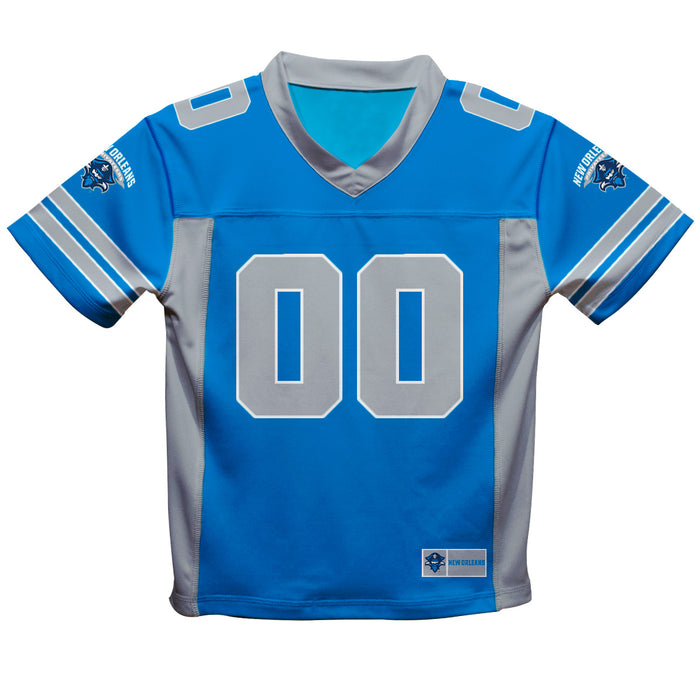 University of New Orleans Privateers UNO Vive La Fete Game Day Blue Boys Fashion Football T-Shirt