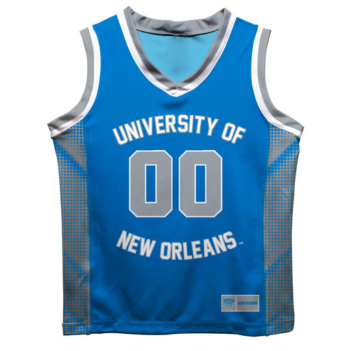 University of New Orleans Privateers UNO Vive La Fete Game Day Blue Boys Fashion Basketball Top