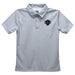 University of New Orleans Privateers UNO Embroidered Gray Short Sleeve Polo Box Shirt