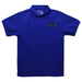 University of New Orleans Privateers UNO Embroidered Royal Short Sleeve Polo Box Shirt
