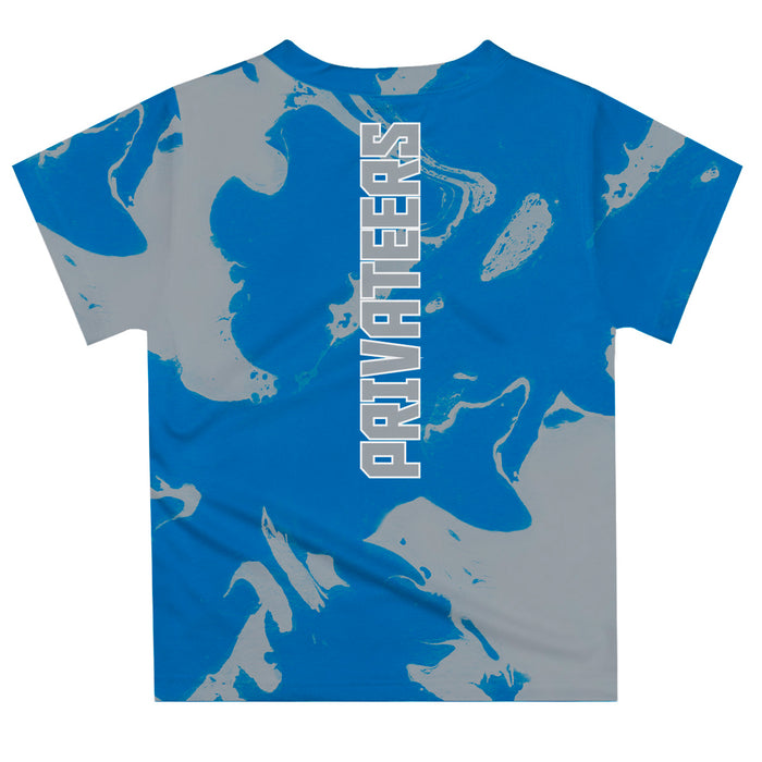 University of New Orleans Privateers UNO Vive La Fete Marble Boys Game Day Blue Short Sleeve Tee - Vive La Fête - Online Apparel Store