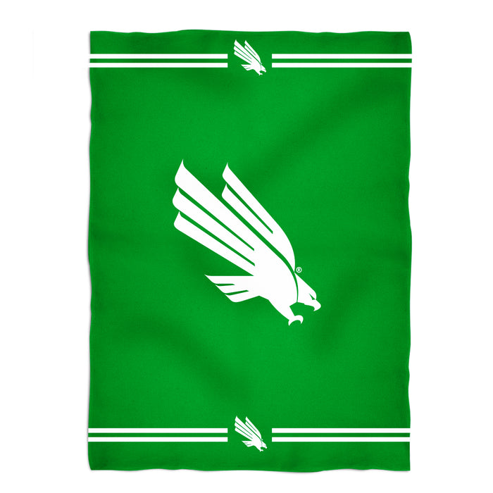 North Texas Stripes Green Fleece Blanket - Vive La Fête - Online Apparel Store