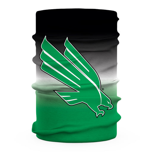 North Texas Mean Green Neck Gaiter Degrade Black and Green - Vive La Fête - Online Apparel Store
