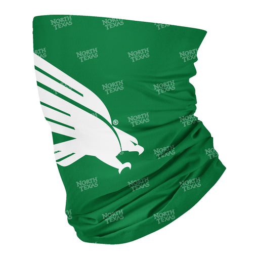 North Texas Mean Green Neck Gaiter Green All Over Logo - Vive La Fête - Online Apparel Store