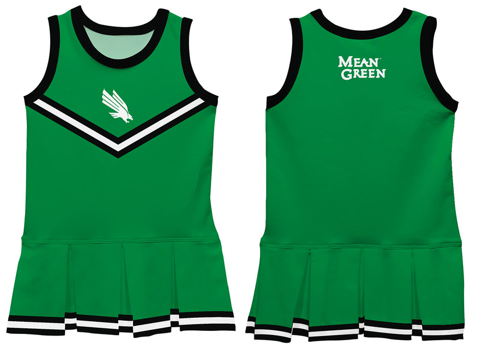 North Texas Mean Green Vive La Fete Game Day Green Sleeveless Cheerleader Dress - Vive La Fête - Online Apparel Store