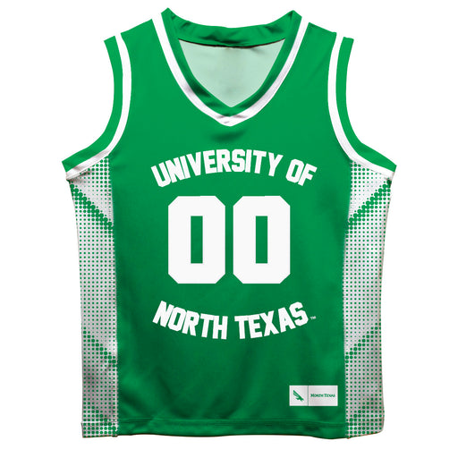 North Texas Mean Green Vive La Fete Game Day Green Boys Fashion Basketball Top