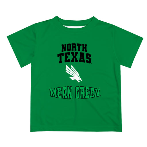 North Texas Mean Green Vive La Fete Boys Game Day V3 Green Short Sleeve Tee Shirt