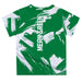 North Texas Mean Green Vive La Fete Boys Game Day Green Short Sleeve Tee Paint Brush - Vive La Fête - Online Apparel Store