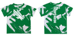 North Texas Mean Green Vive La Fete Boys Game Day Green Short Sleeve Tee Paint Brush - Vive La Fête - Online Apparel Store