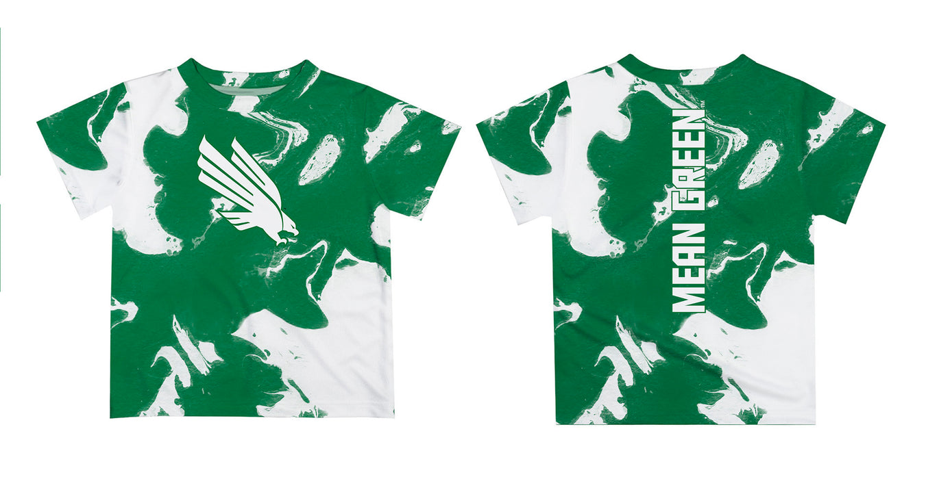 North Texas Mean Green Vive La Fete Marble Boys Game Day Green Short Sleeve Tee - Vive La Fête - Online Apparel Store