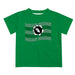 North Texas Mean Green Vive La Fete  Green Art V1 Short Sleeve Tee Shirt